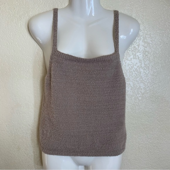 Pink Rose Tops - ❤️$4 WHEN BUNDLED❤️Pink Rose Brown Tank Top